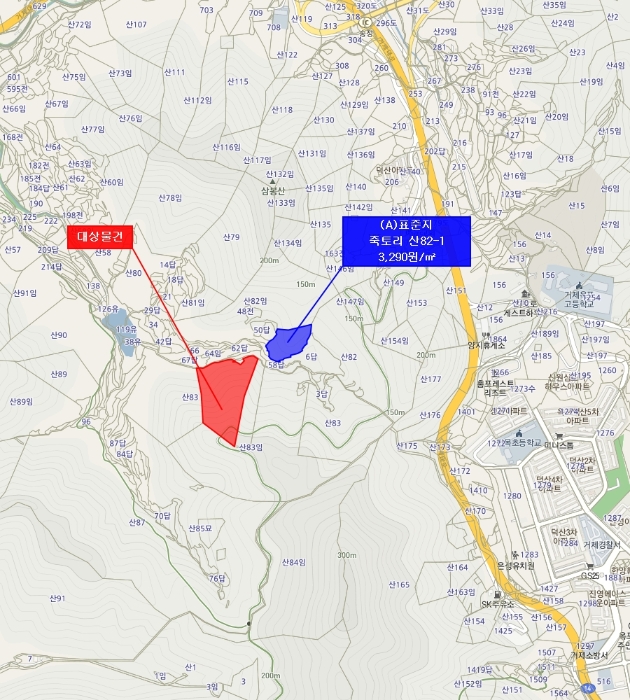 경상남도 거제시 연초면 죽토리 산83-1 임야 경매 사진 20