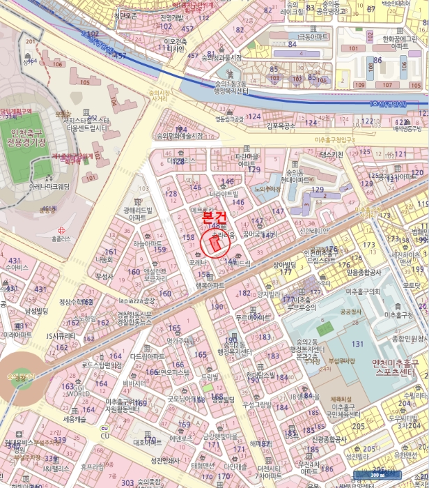 인천 미추홀구 숭의동 148-11, 7층703호 (숭의동,씨와이팰리스) 오피스텔(주거) 경매 사진 9