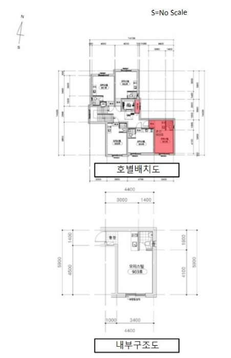 서울 영등포구 영등포동2가 232-1, 9층903호 (영등포동2가,해강플러스) 외 1필지 오피스텔(주거) 경매 사진 10