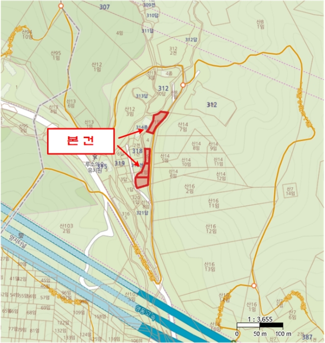 경기도 용인시 처인구 양지면 양지리 314-1 임야 경매 사진 7