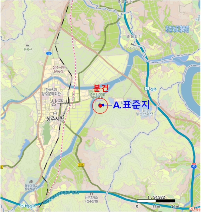 경상북도 상주시 화개동 108-1 대지 경매 사진 23
