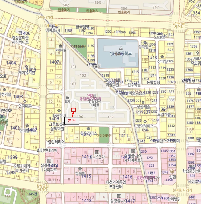 경북 포항시 북구 장성동 1408-1, 제106동 제11층 제1108호 아파트 경매 사진 8