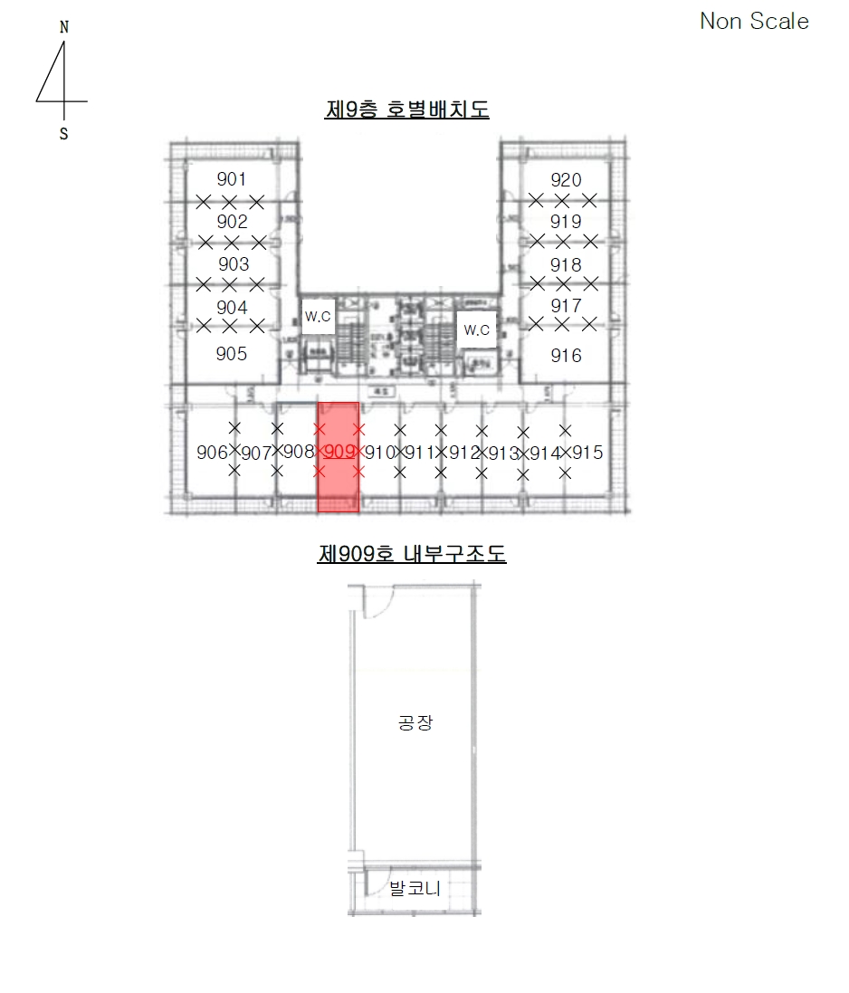 경기 화성시 동탄구 영천동 846-3, 9층909호 (영천동,동탄아이티밸리지식산업센터) 지식산업센터 경매 사진 15