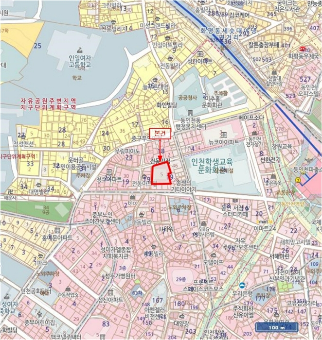인천 중구 전동 19-5, 7층702호 (전동,광백드림빌) 아파트 경매 사진 9
