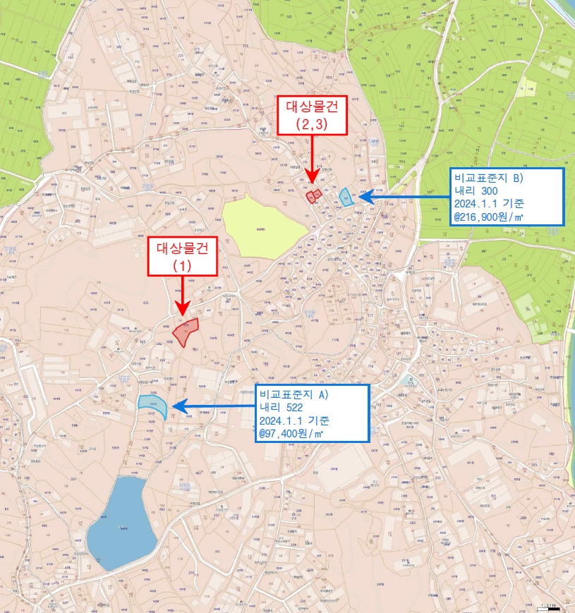 경상북도 경산시 압량읍 내리 498-3 답 경매 사진 6