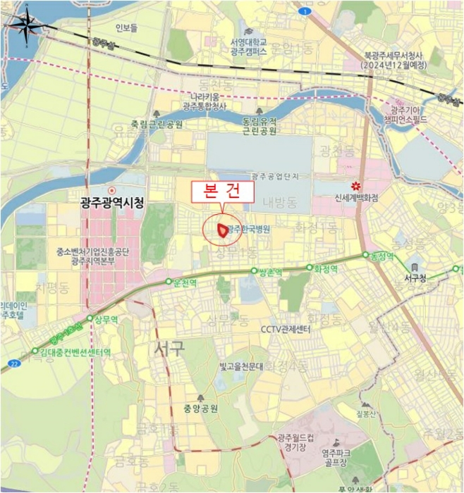 광주 서구 쌍촌동 137-4, 104동 2층205호 (쌍촌동,신천힐탑맨션) 근린상가 경매 사진 10