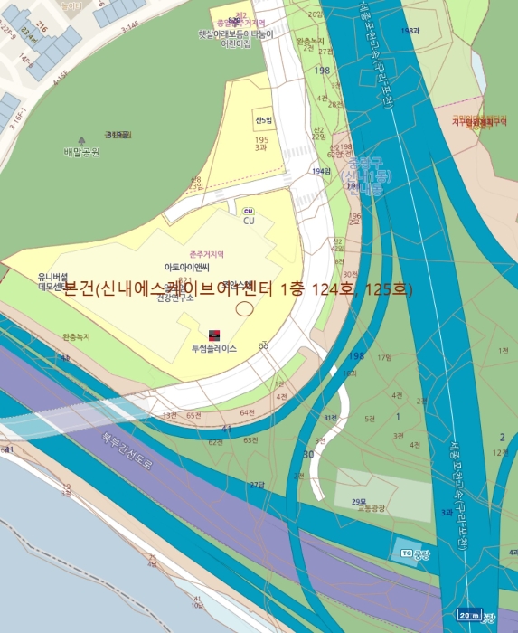 서울 중랑구 신내동 821-2, 1층124호 (신내동,신내에스케이브이1센터) 근린상가 경매 사진 21