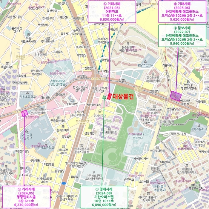 경기 수원시 팔달구 인계동 940-7, 12층1202호 (인계동,어반파크) 오피스텔(주거) 경매 사진 12