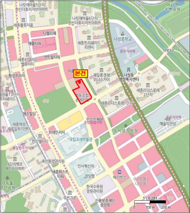 세종특별자치시 나성동 811, 1층104호 (나성동,더센트럴) 근린상가 경매 사진 15