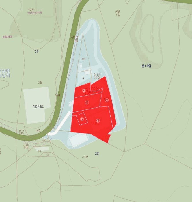 경상남도 함양군 서상면 상남리 23-7 외 4필지 동물및식물관련시설 경매 사진 49