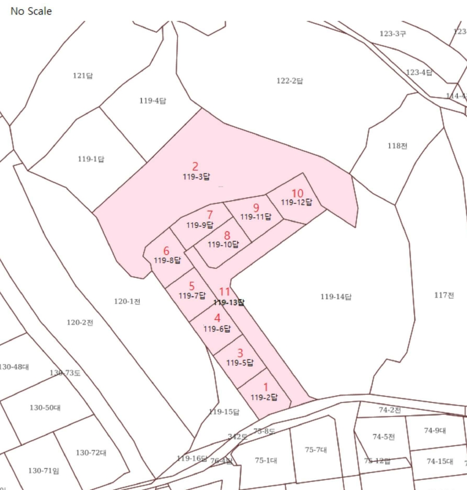 경기도 평택시 팽성읍 원정리 119-13 답 경매 사진 9