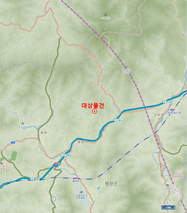 강원특별자치도 평창군 용평면 도사리 108-2 외 3필지 임야 경매 사진 19