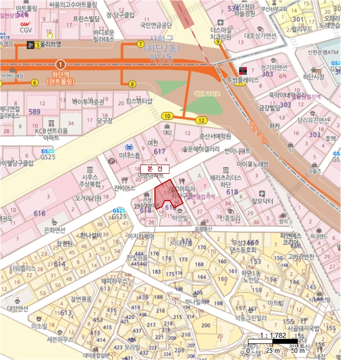 부산 사하구 하단동 618-11, 4층408호 외 4필지 도시형생활주택 경매 사진 9