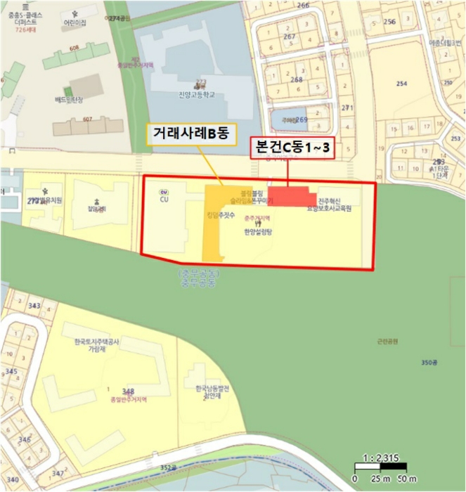 경남 진주시 충무공동 277-7, 1층씨107호 (충무공동,진주혁신도시아슬란스포츠몰) 근린상가 경매 사진 7