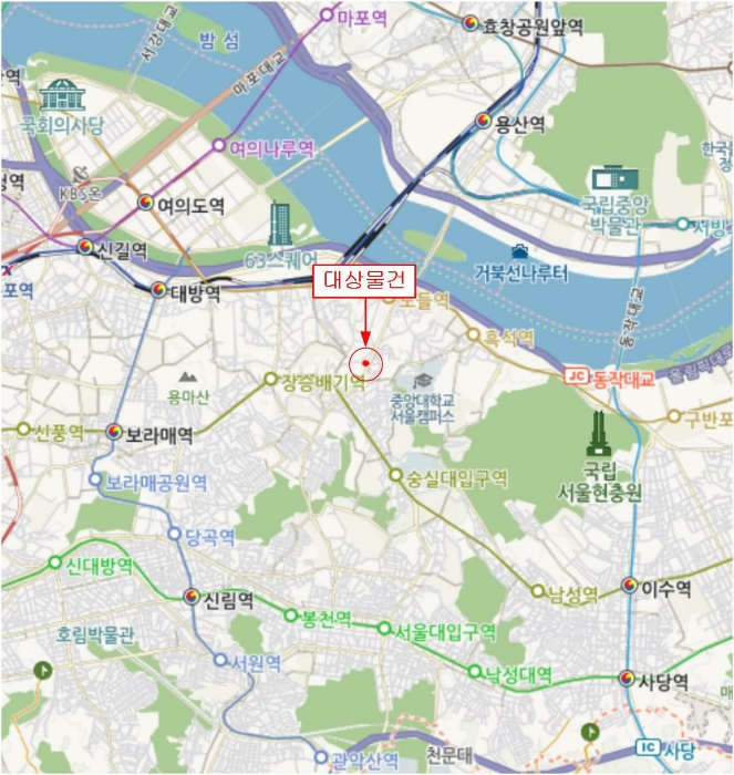 서울 동작구 상도1동 519-1, 2층202호 (상도1동,더포레스트) 오피스텔(주거) 경매 사진 13