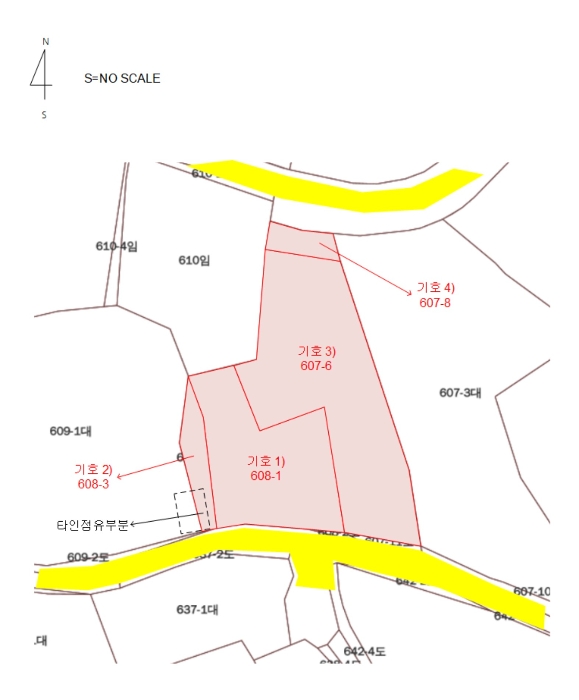 광주광역시 남구 대지동 608-1 외 3필지 대지 경매 사진 24