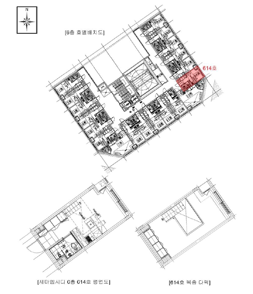 경기 오산시 세교동 597-4, 6층614호 (세교동,세마엠시티) 오피스텔(주거) 경매 사진 19