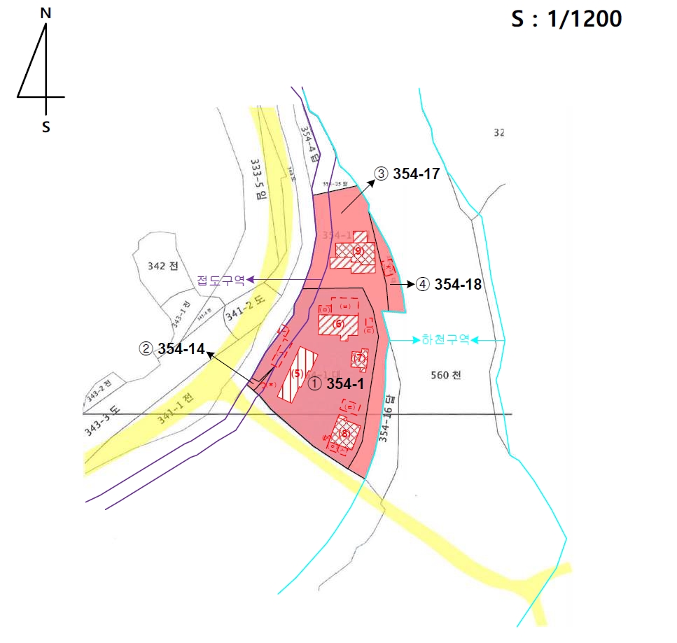 충청남도 공주시 사곡면 회학리 354-1 외 3필지 단독주택 경매 사진 64