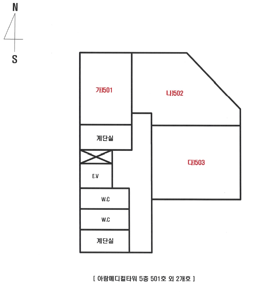 경북 예천군 호명읍 산합리 1472, 5층 501호 (아람메디컬타워) 근린상가 경매 사진 6