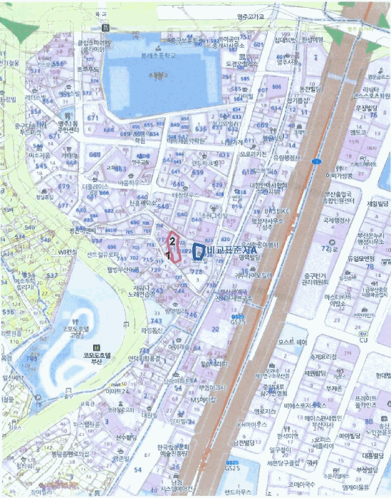 부산광역시 중구 영주동 718 외 1필지 대지 경매 사진 12