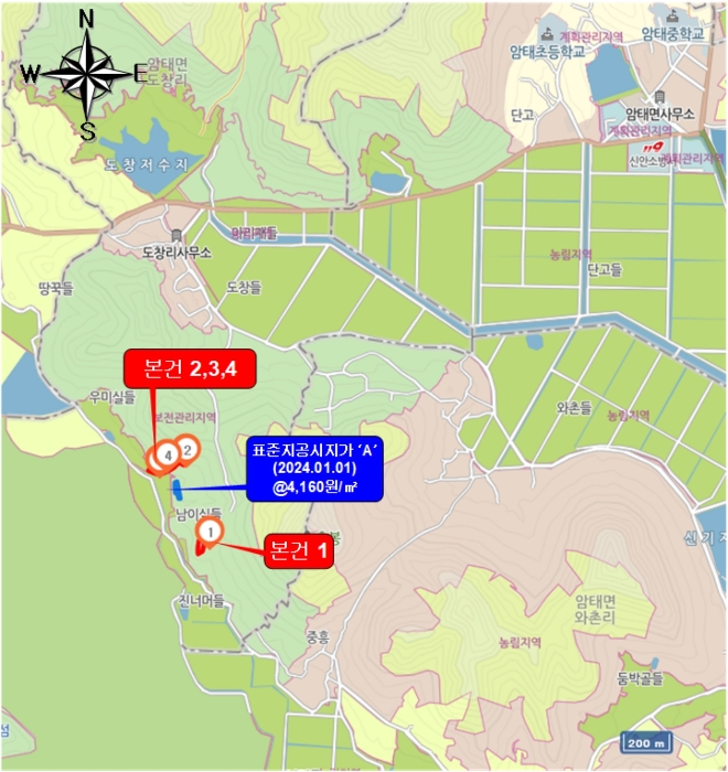 전라남도 신안군 암태면 도창리 280 전 경매 사진 3