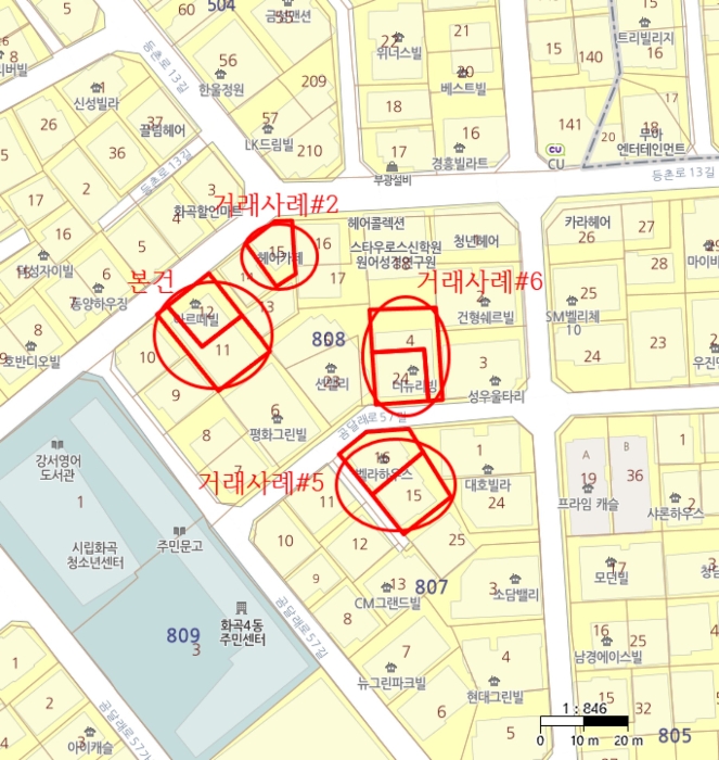 서울 강서구 화곡동 808-11, 제4층 제402호 (등촌동, 아르떼빌) 외 1필지 도시형생활주택 경매 사진 12