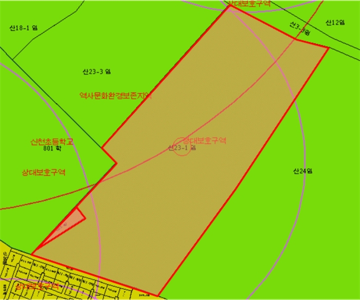 부산광역시 북구 구포동 산23-1 외 1필지 임야 경매 사진 12