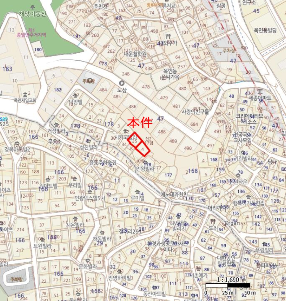 서울 종로구 옥인동 178-35, 지하층1호 외 1필지 다세대주택 경매 사진 12