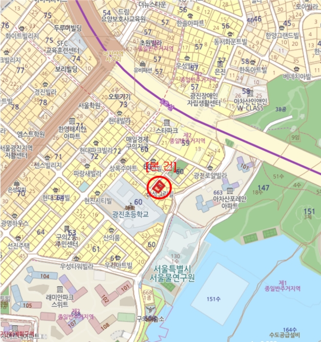 서울 광진구 구의동 60-27, 2층 201호 (구의동,삼성그린빌) 외 1필지 다세대주택 경매 사진 12