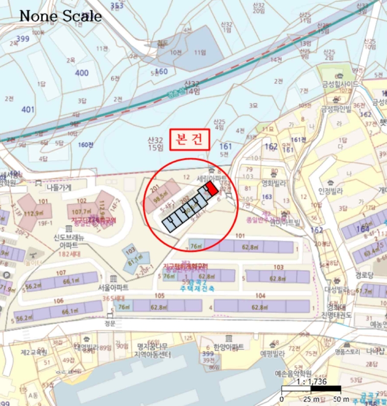 경기 남양주시 금곡동 161-6, 202동 3층301호 (금곡동,세림아파트) 외 3필지 아파트 경매 사진 11