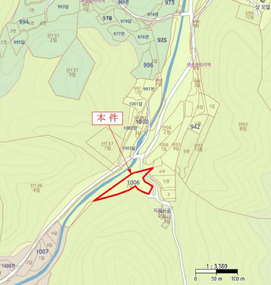 경기도 양평군 양동면 삼산리 1006-2 답 경매 사진 18