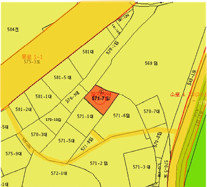 전라남도 장흥군 장흥읍 건산리 571-7 답 경매 사진 15