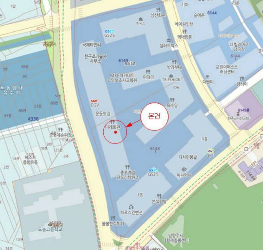 경기 남양주시 다산동 6143, 5층에이에이05-007호 (다산동,다산현대프리미어캠퍼스) 외 1필지 지식산업센터 경매 사진 10