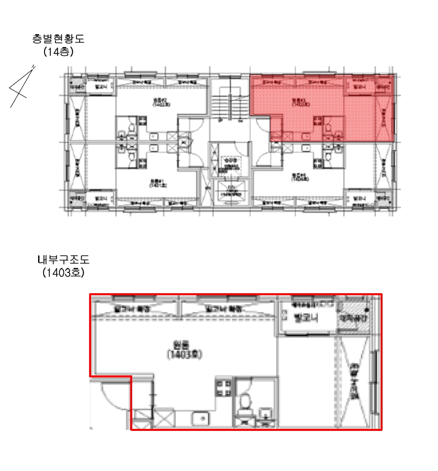 서울 구로구 오류동 6-63, 제14층 제1403호 (오류동, 루체비스타) 외 1필지 도시형생활주택 경매 사진 9