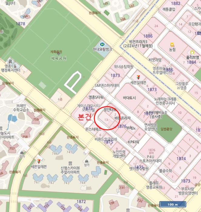 인천 중구 중산동 1876-13, 5층 503호 (중산동,스카이에비뉴) 근린상가 경매 사진 11