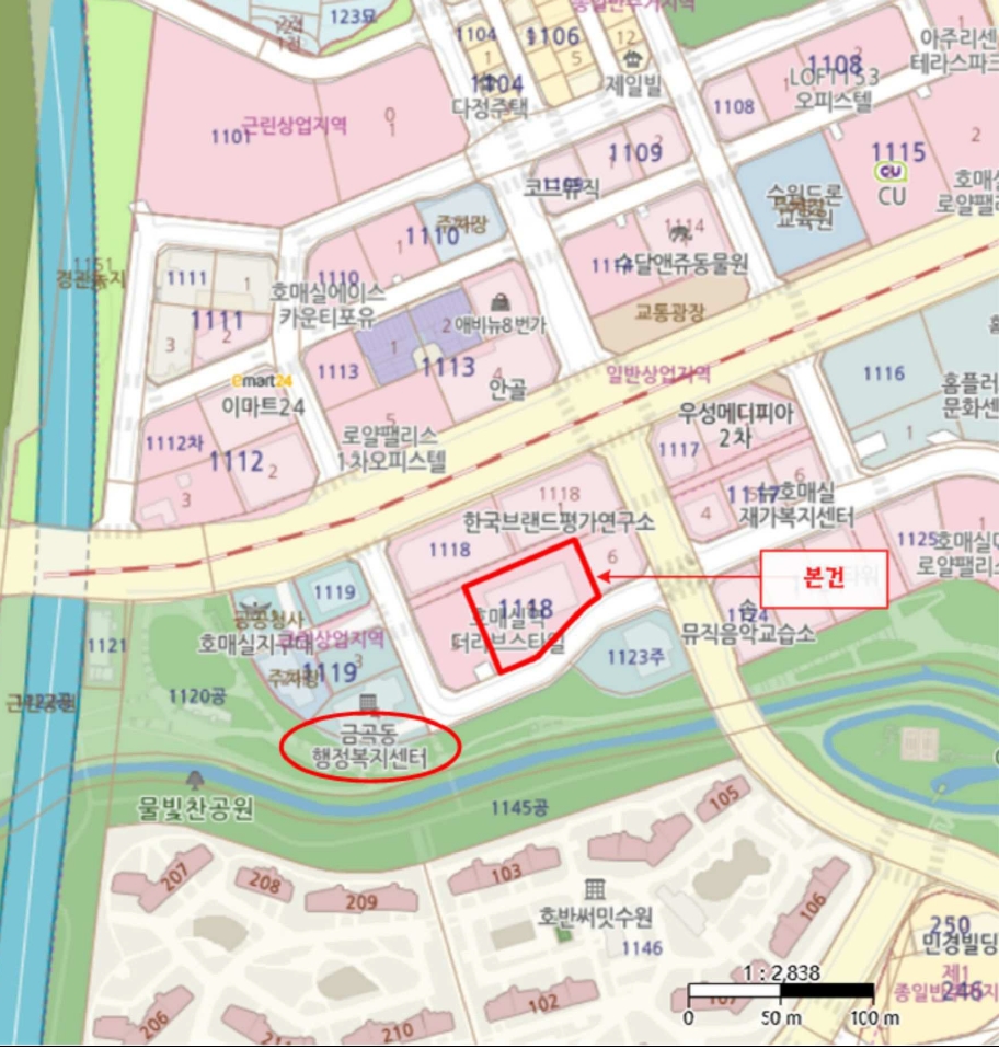 경기 수원시 권선구 금곡동 1118-4, 5층522호 (금곡동,호매실더리브스타일) 오피스텔(주거) 경매 사진 29
