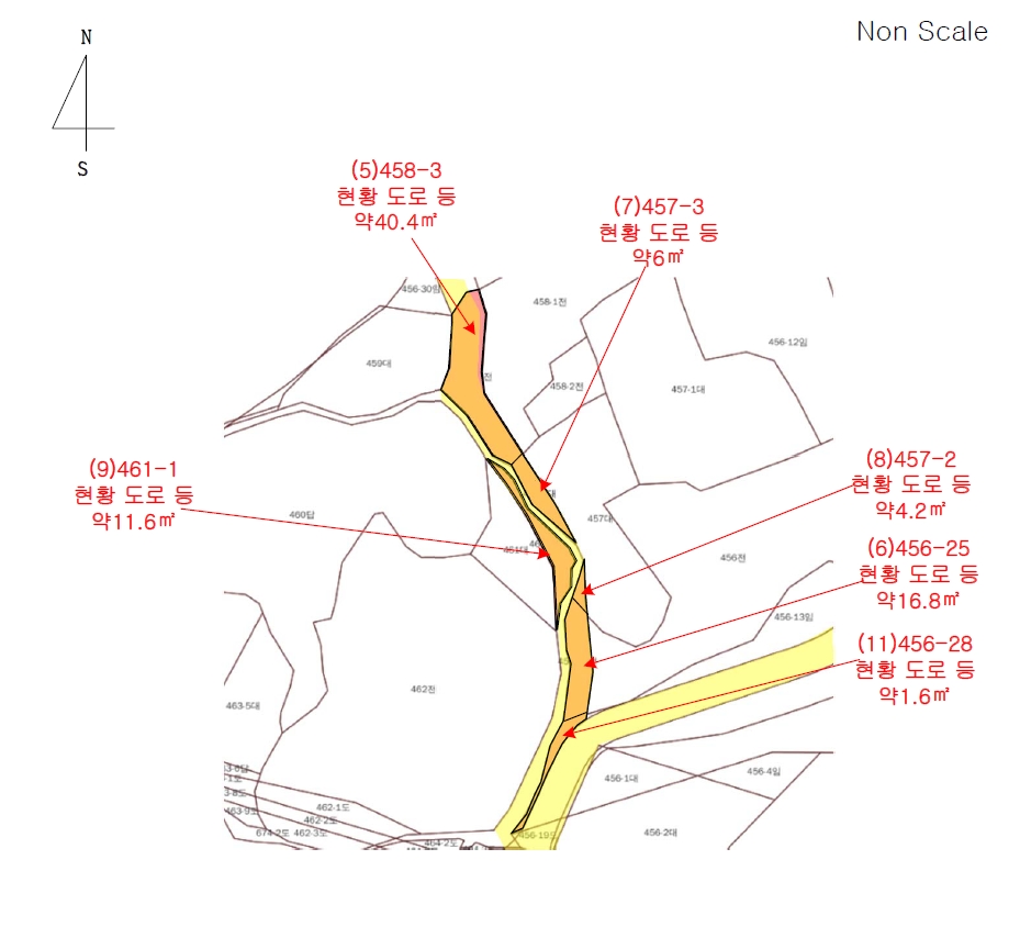 경기도 용인시 기흥구 보라동 20-13 외 12필지 임야 경매 사진 9