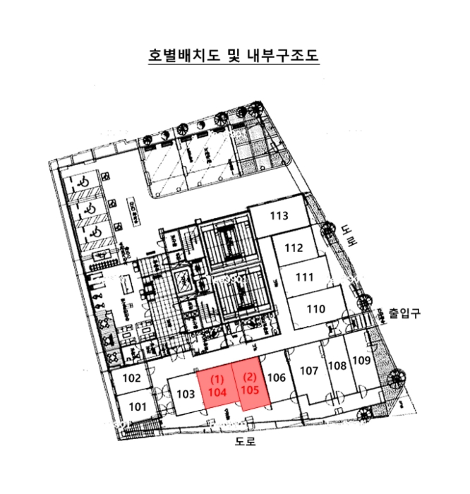 경기 평택시 신장동 324-70, 1층104호 (신장동,화신노블레스7차) 외 11필지 근린상가 경매 사진 12