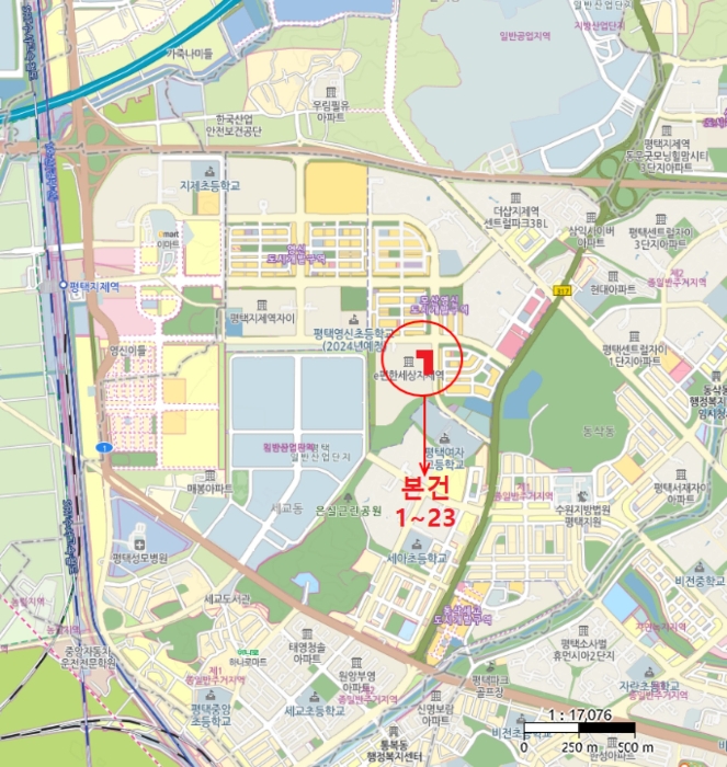 경기 평택시 동삭동 416, 지1층7호 (동삭동,이편한세상지제역근린생활시설) 외 22개호 근린상가 경매 사진 68