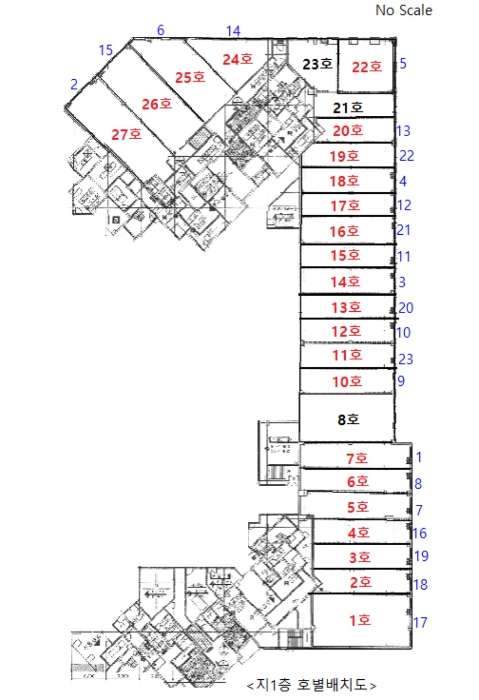 경기 평택시 동삭동 416, 지1층7호 (동삭동,이편한세상지제역근린생활시설) 외 22개호 근린상가 경매 사진 69