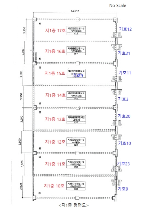 경기 평택시 동삭동 416, 지1층7호 (동삭동,이편한세상지제역근린생활시설) 외 22개호 근린상가 경매 사진 72
