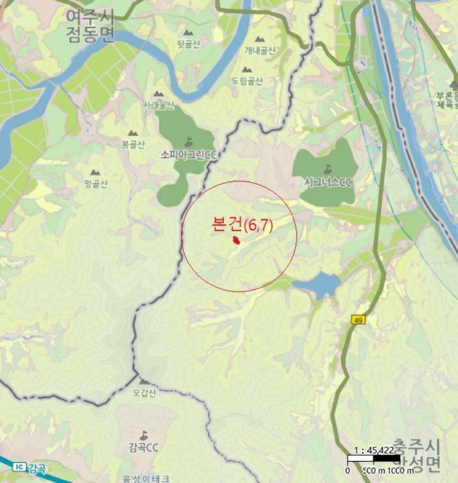 충청북도 충주시 앙성면 중전리 700-2 외 3필지 전 경매 사진 25
