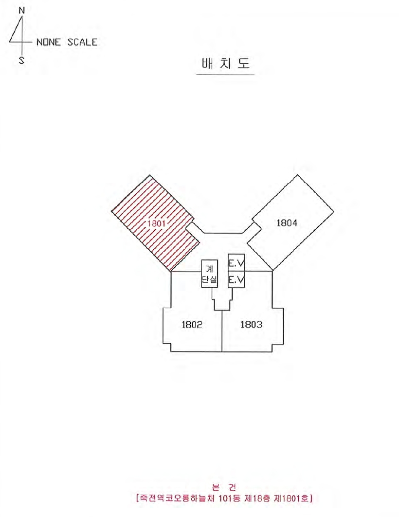 대구 달서구 장기동 845, 101동 18층1801호 (장기동,죽전역코오롱하늘채) 아파트 경매 사진 15