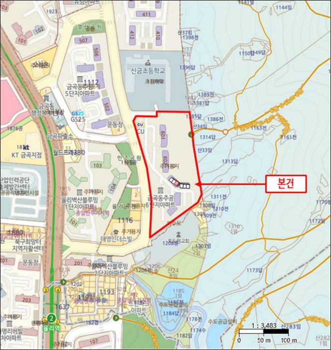 부산 북구 금곡동 1110, 603동 14층1404호 (금곡동,금곡6단지주공아파트) 아파트 경매 사진 8