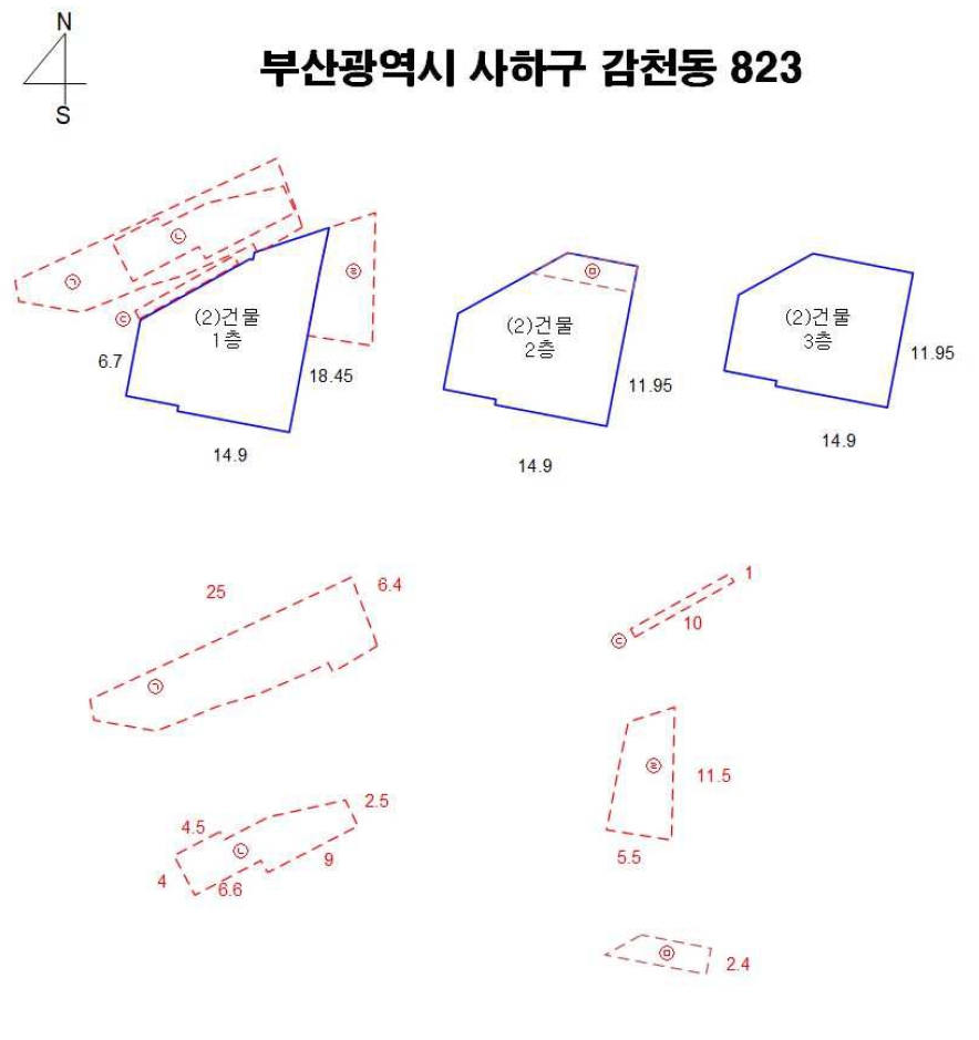 부산광역시 사하구 감천동 823 외 1필지 공장 경매 사진 11