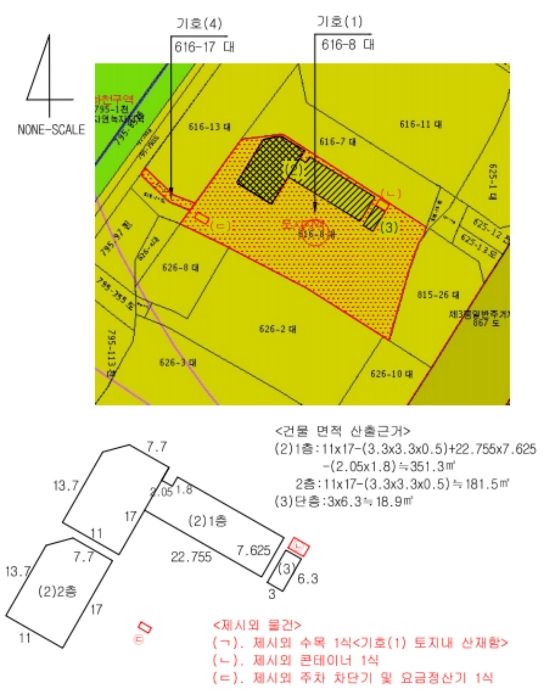 울산광역시 북구 매곡동 616-8 외 1필지 근린생활시설 경매 사진 24