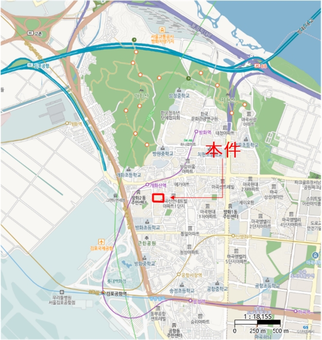 서울 강서구 방화동 904, 제판매시설2동 제2층 제105동201호 (방화동, 신마곡벽산블루밍) 근린상가 경매 사진 11