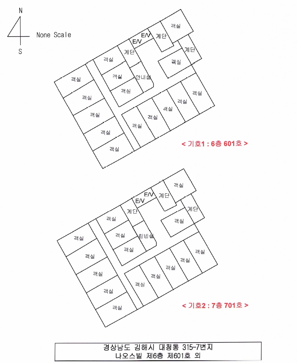 경남 김해시 대청동 315-7, 6층 601호 (대청동,나오스빌) 외 1개호 숙박(콘도등) 경매 사진 30