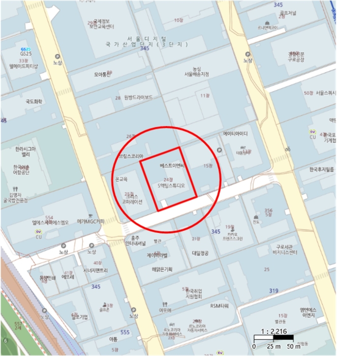 서울 금천구 가산동 345-24, 제5층 제515호 (가산동, 가산 아이에스비즈타워) 지식산업센터 경매 사진 13