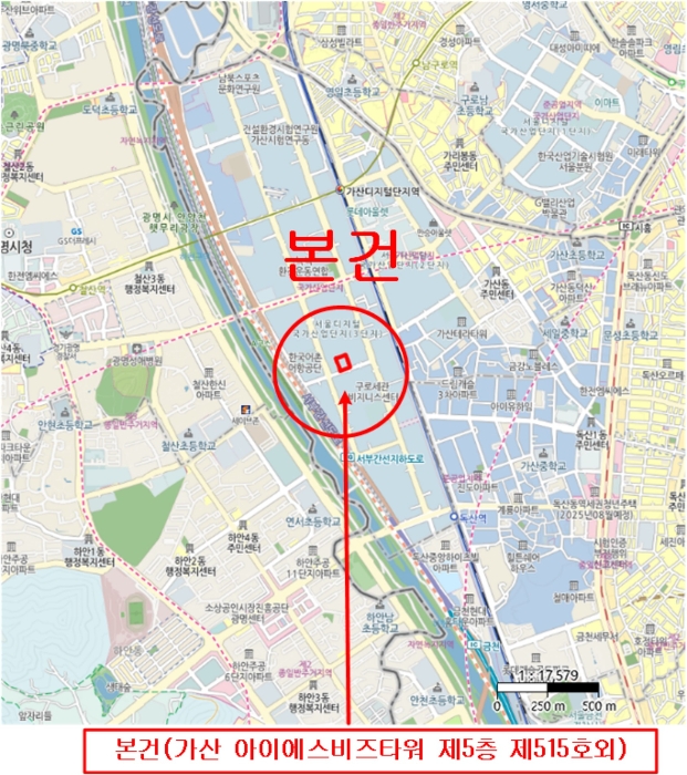 서울 금천구 가산동 345-24, 제5층 제515호 (가산동, 가산 아이에스비즈타워) 지식산업센터 경매 사진 14